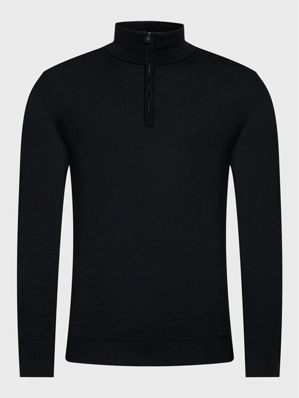 Hugo Hugo Пуловер San Quirin-M 50474175 Черен Regular Fit