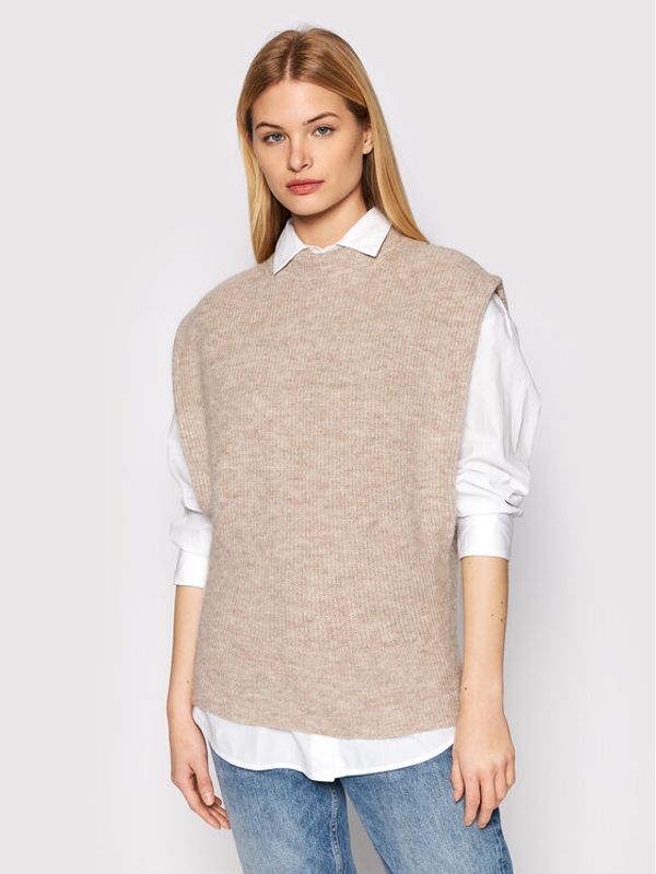 Hugo Hugo Пуловер Soremetty 50462711 Бежов Relaxed Fit