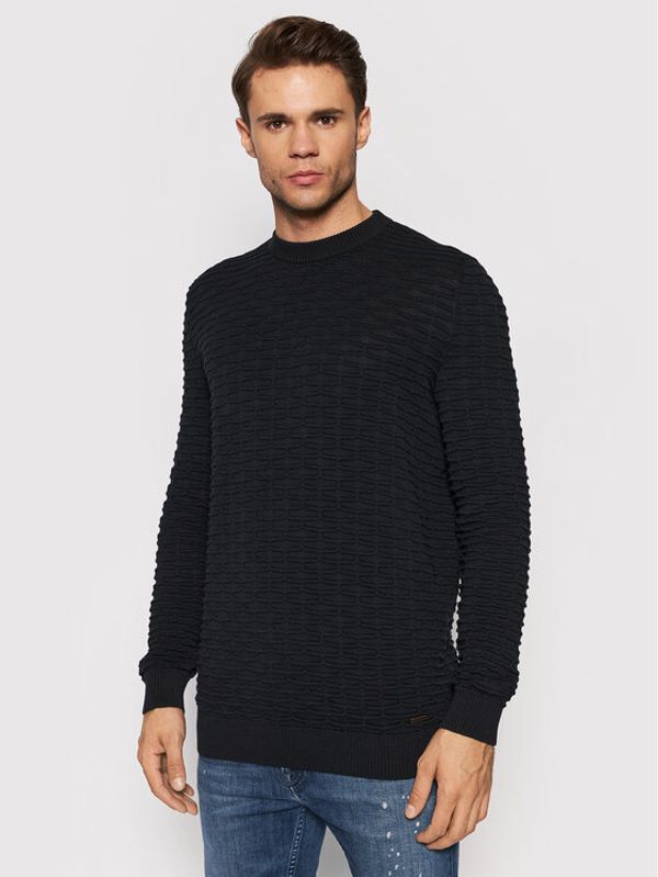 Hugo Hugo Пуловер Sottomor 50455998 Черен Regular Fit