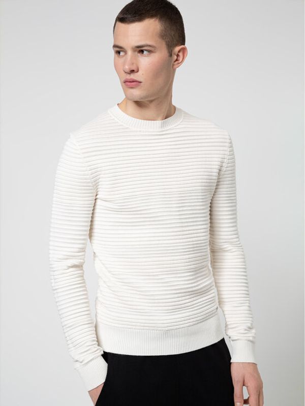 Hugo Hugo Пуловер Sottor 50446415 Бежов Regular Fit