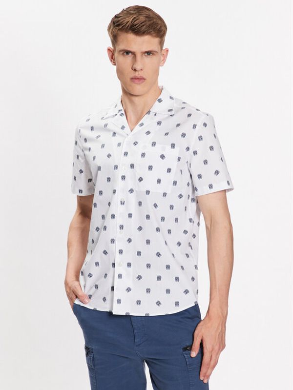 Hugo Hugo Риза 50490668 Бял Relaxed Fit