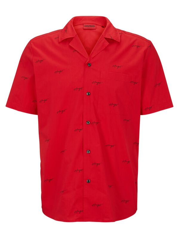Hugo Hugo Риза 50490668 Розов Relaxed Fit