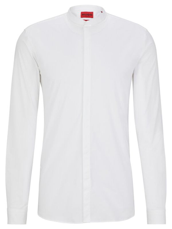 Hugo Hugo Риза 50495086 Бял Extra Slim Fit