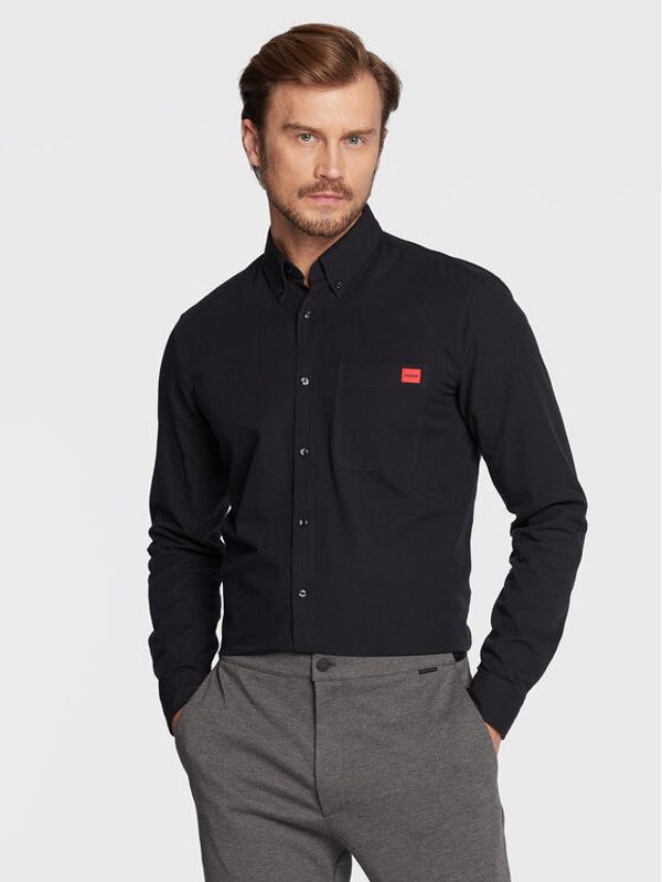 Hugo Hugo Риза Evito 50479302 Тъмносин Slim Fit