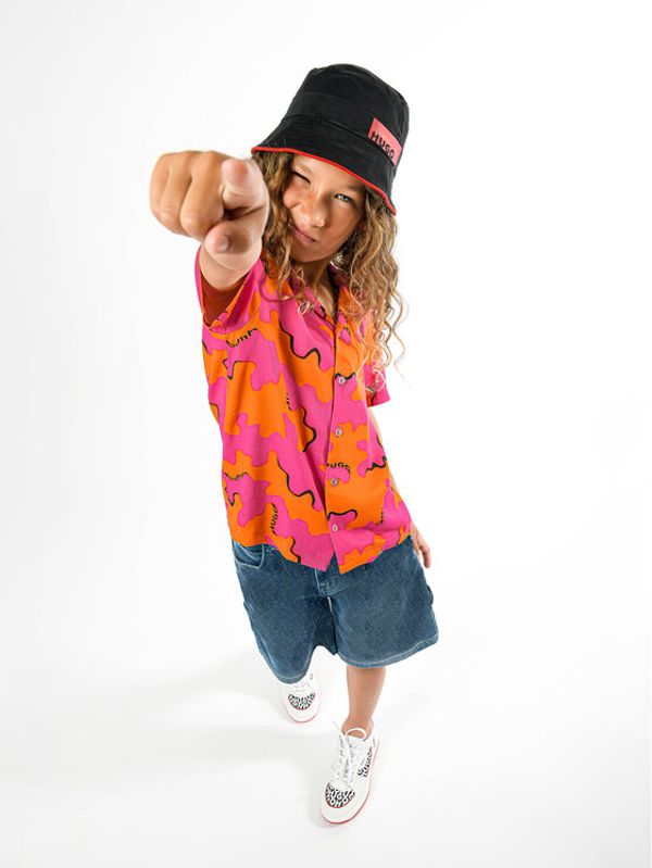 Hugo Hugo Риза G25115 S Оранжев Regular Fit