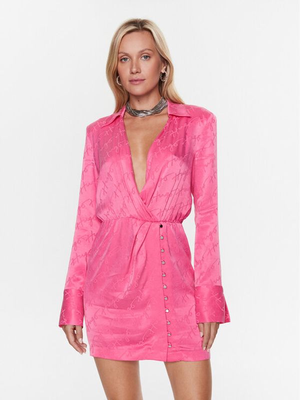 Hugo Hugo Рокля 50486307 Розов Regular Fit