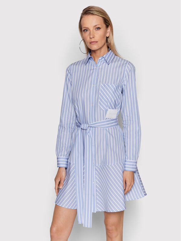 Hugo Hugo Рокля тип риза Kama 50467566 Син Regular Fit