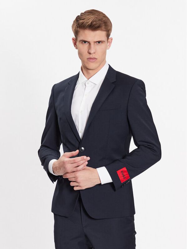 Hugo Hugo Сако 50446541 Тъмносин Slim Fit