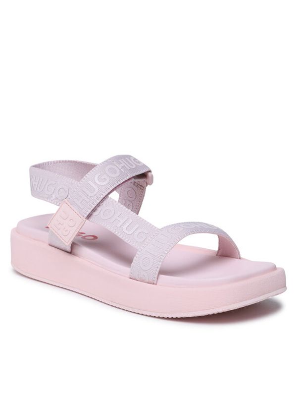 Hugo Hugo Сандали Emma Strap Sandal-Wb 50493040 10249915 01 Кафяв