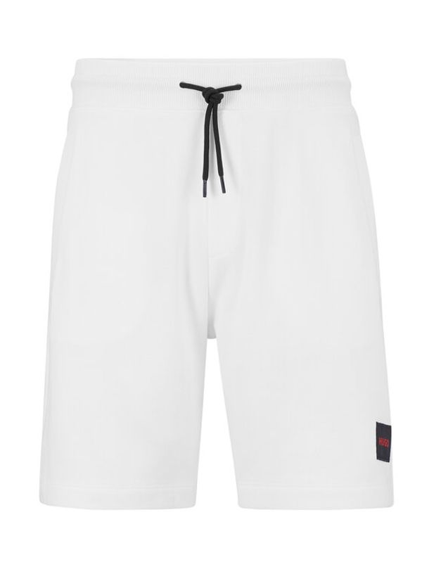 Hugo Hugo Спортни шорти 50466196 Бял Regular Fit