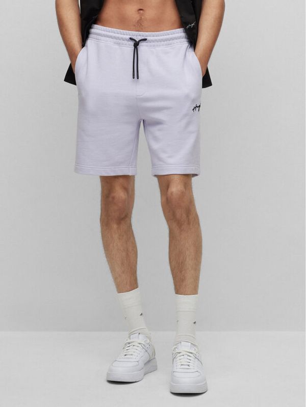 Hugo Hugo Спортни шорти 50486438 Виолетов Relaxed Fit