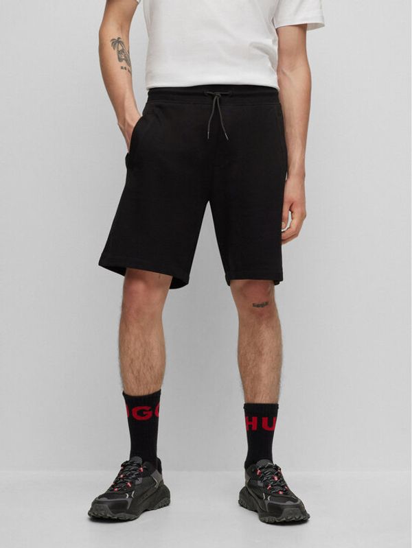Hugo Hugo Спортни шорти Diz_C 50495713 Черен Regular Fit