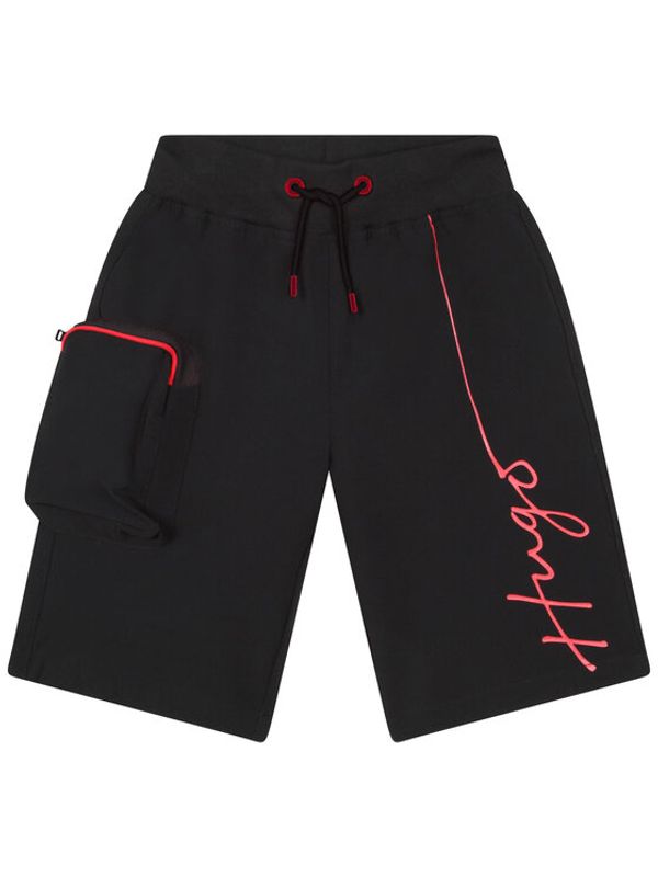 Hugo Hugo Спортни шорти G24102 S Черен Regular Fit