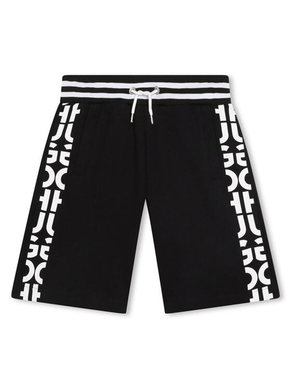 Hugo Hugo Спортни шорти G24103 S Черен Regular Fit