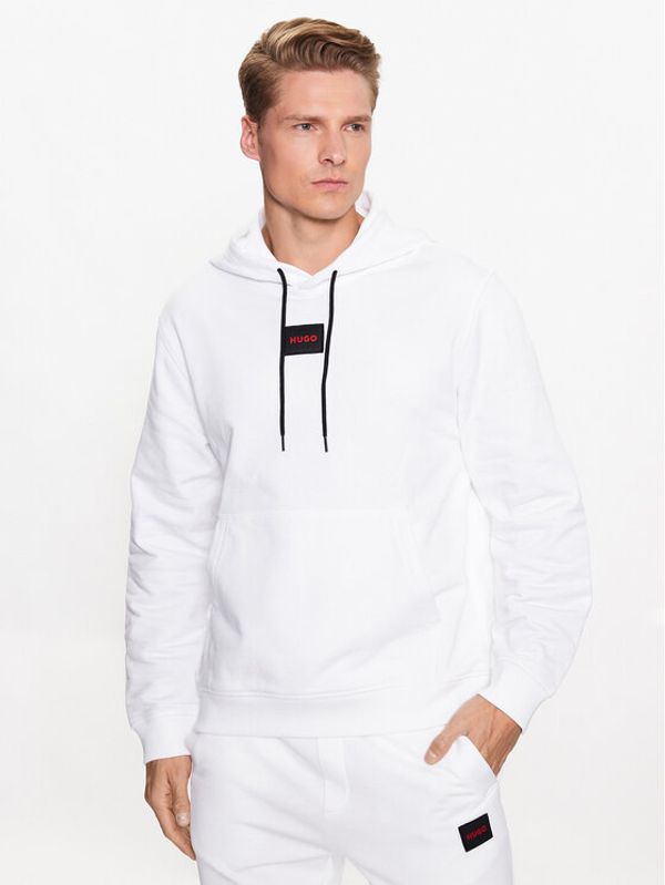 Hugo Hugo Суитшърт 50458700 Бял Regular Fit