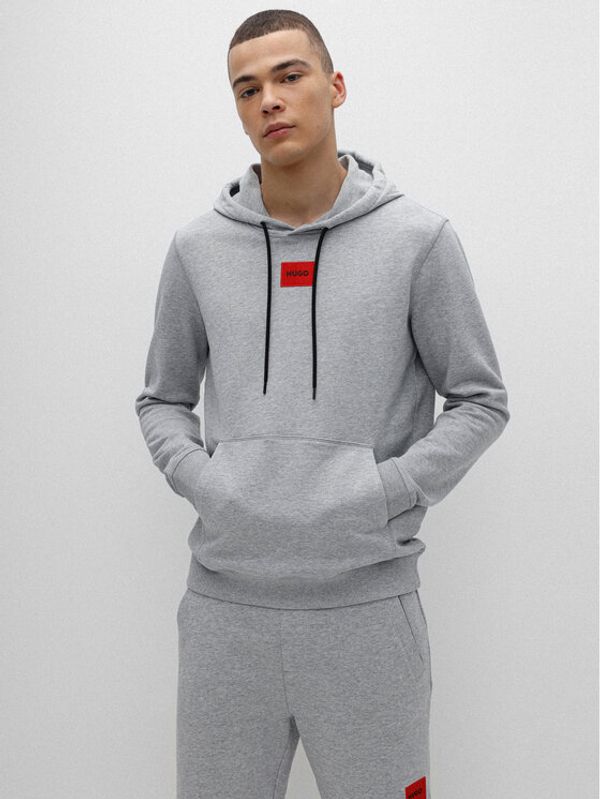 Hugo Hugo Суитшърт 50458700 Сив Regular Fit