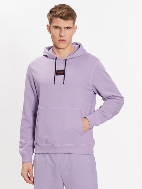 Hugo Hugo Суитшърт 50458700 Виолетов Regular Fit