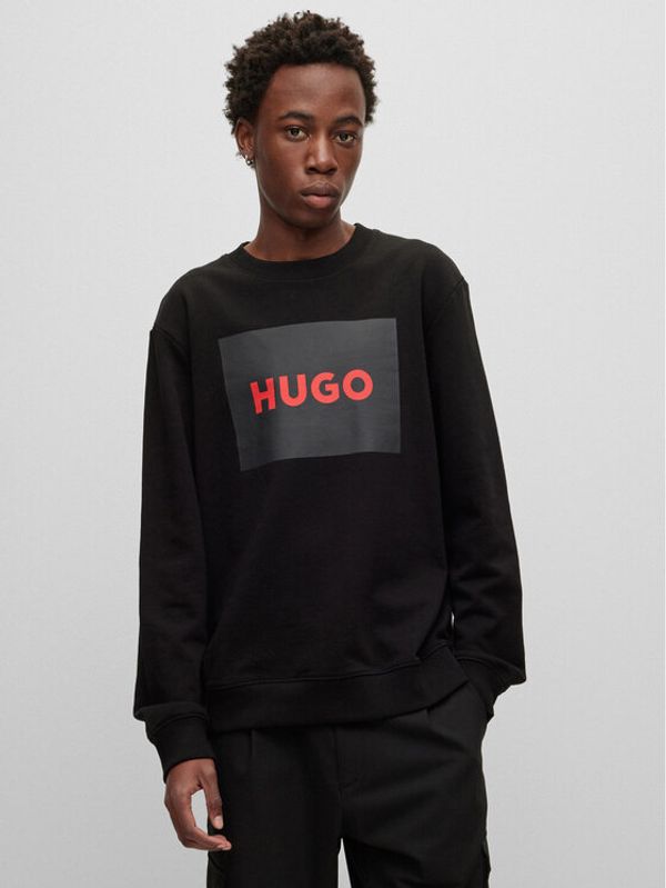 Hugo Hugo Суитшърт 50467944 Черен Regular Fit