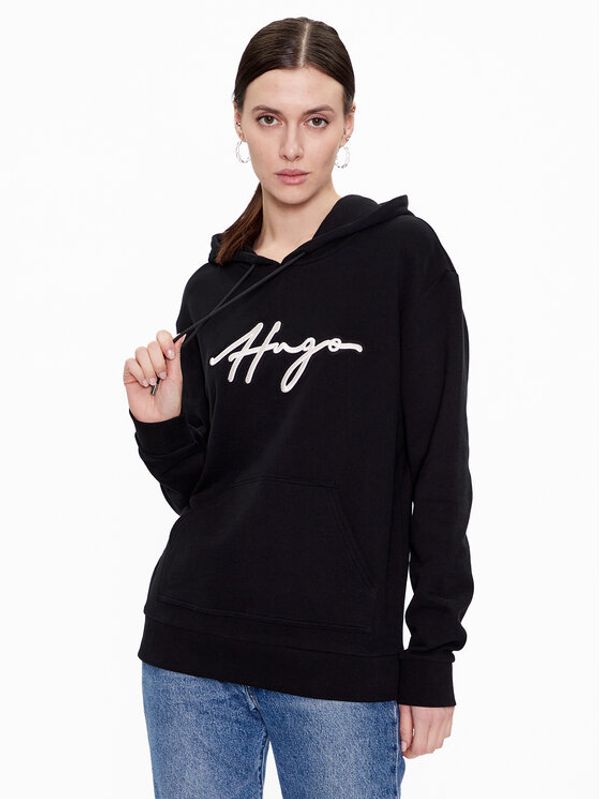 Hugo Hugo Суитшърт 50478218 Черен Regular Fit