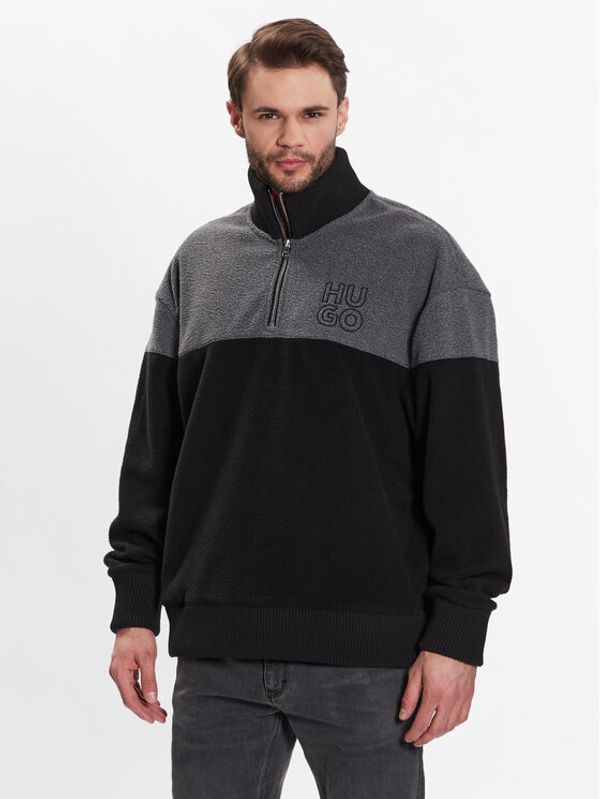 Hugo Hugo Суитшърт 50482858 Черен Relaxed Fit