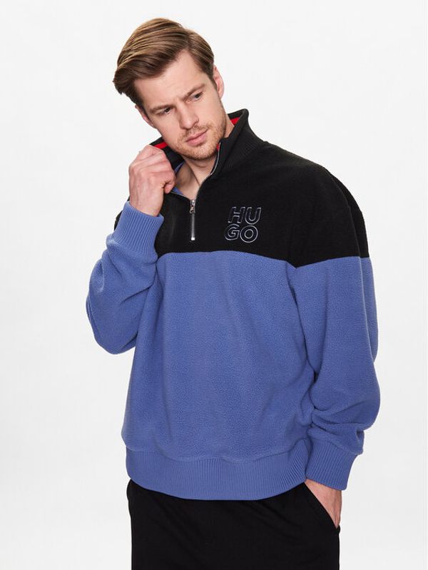 Hugo Hugo Суитшърт 50482858 Виолетов Relaxed Fit