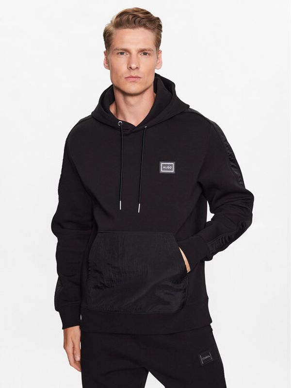 Hugo Hugo Суитшърт 50485261 Черен Relaxed Fit