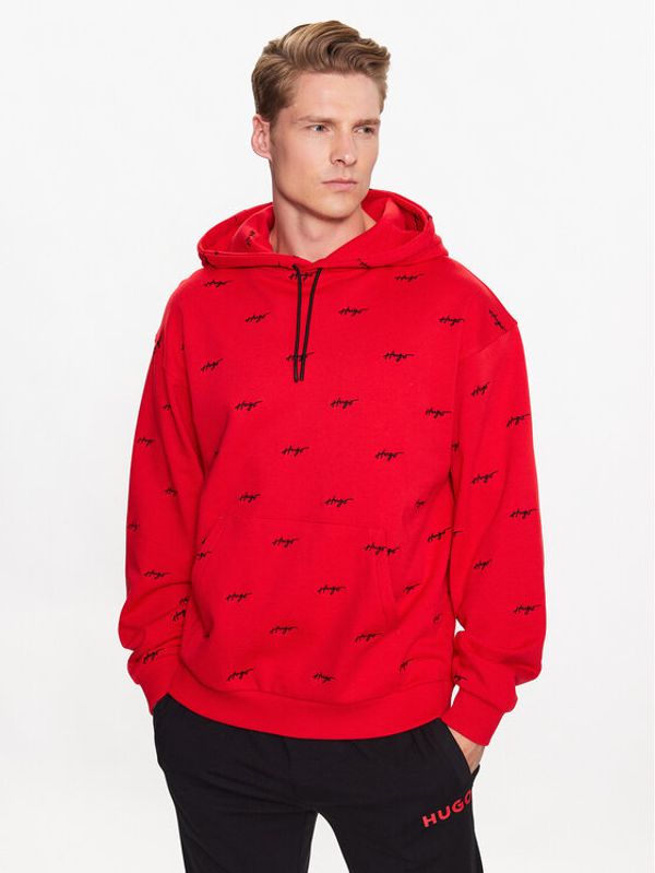 Hugo Hugo Суитшърт 50486459 Розов Relaxed Fit