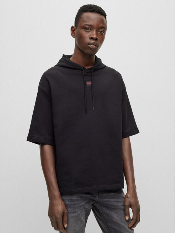 Hugo Hugo Суитшърт 50487864 Черен Relaxed Fit
