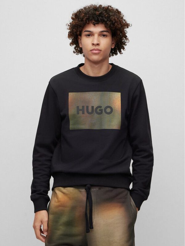 Hugo Hugo Суитшърт 50488906 Черен Regular Fit
