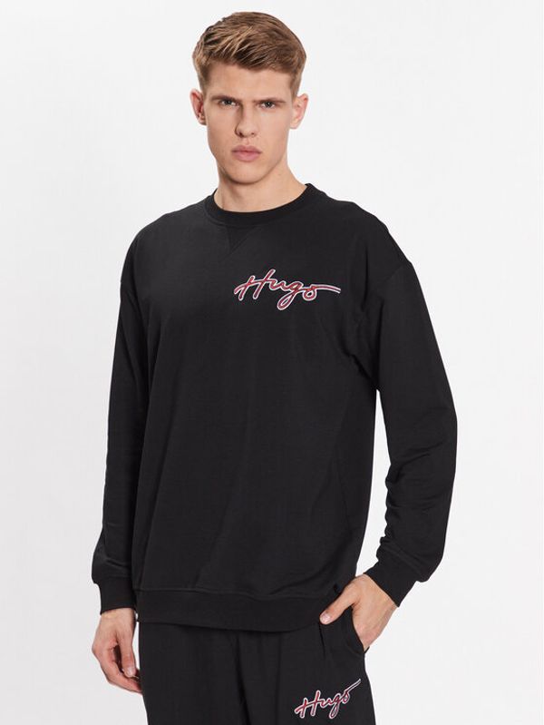Hugo Hugo Суитшърт 50490313 Черен Relaxed Fit
