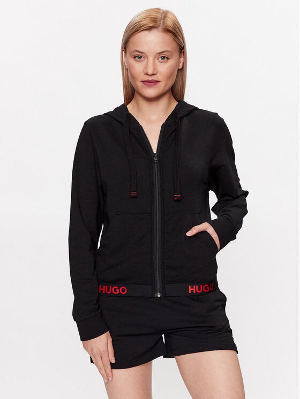 Hugo Hugo Суитшърт 50490599 Черен Regular Fit