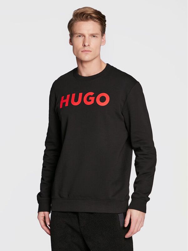Hugo Hugo Суитшърт Dem 50477328 Черен Regular Fit