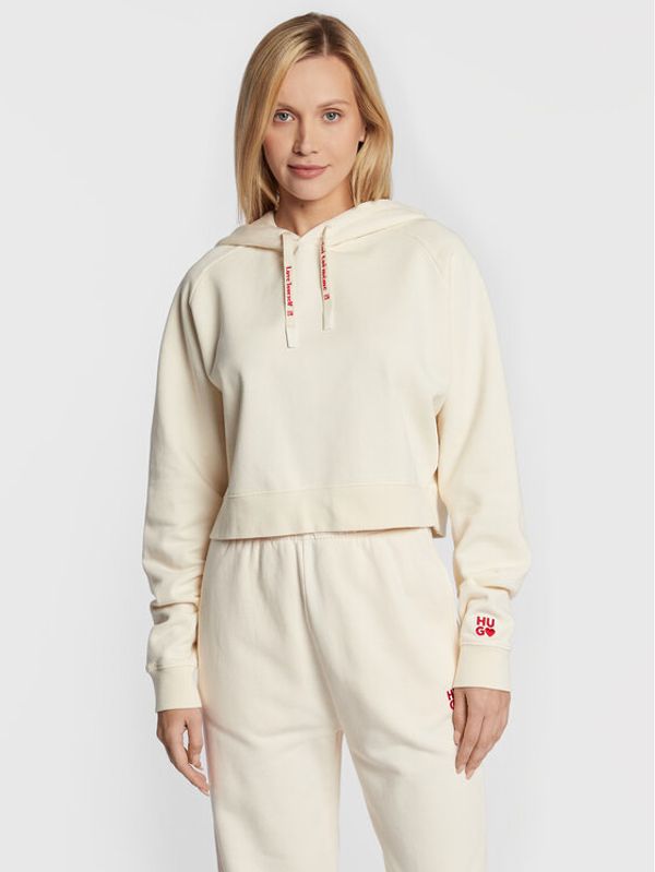 Hugo Hugo Суитшърт Dimalaya 50474966 Бежов Regular Fit