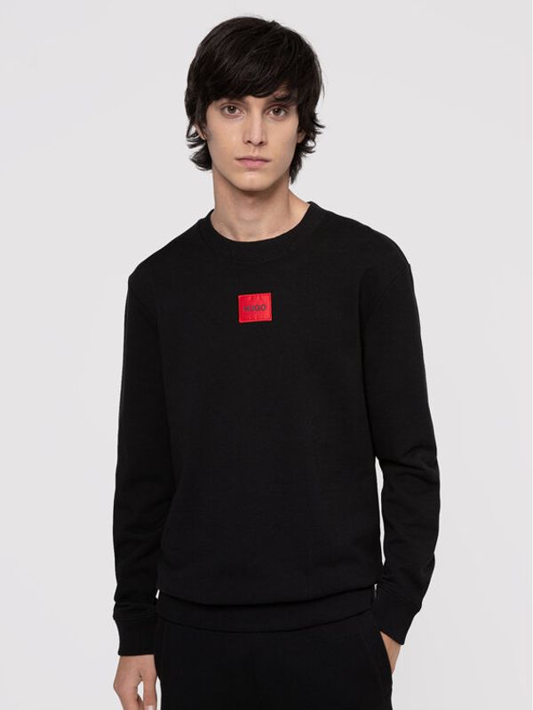 Hugo Hugo Суитшърт Diragol212 50447964 Черен Regular Fit