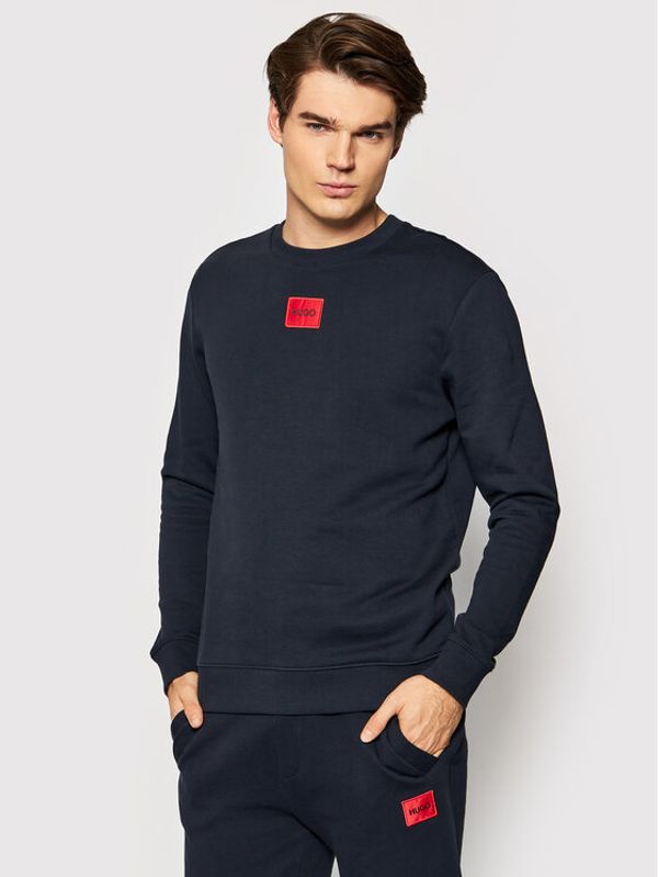 Hugo Hugo Суитшърт Diragol212 50447964 Тъмносин Regular Fit