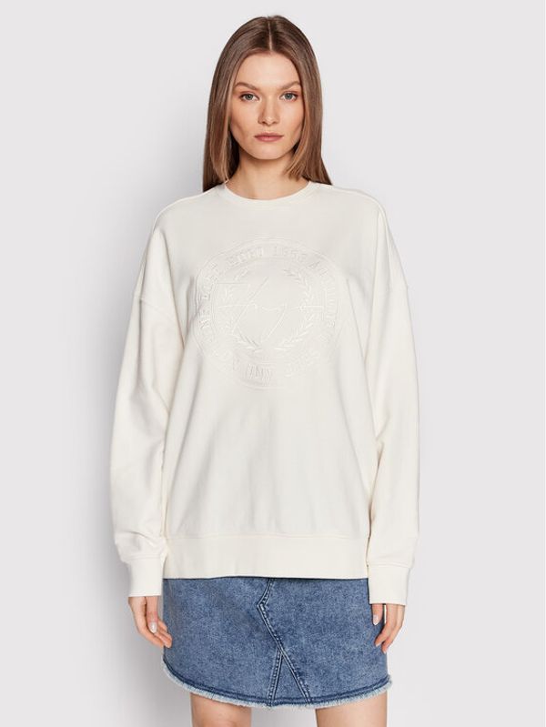 Hugo Hugo Суитшърт Doccia 50465446 Бежов Oversize