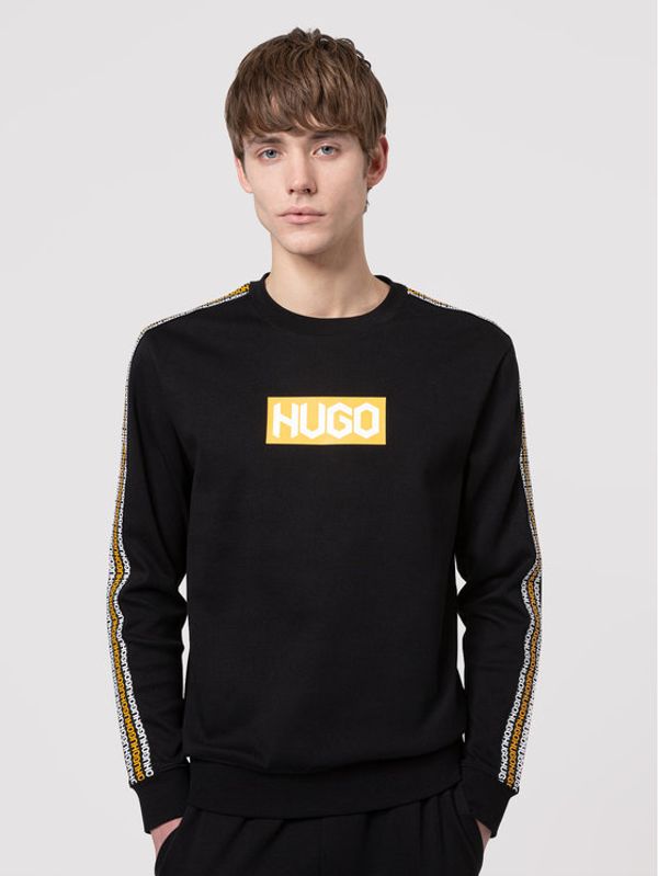 Hugo Hugo Суитшърт Dubeshi 50448382 Черен Regular Fit