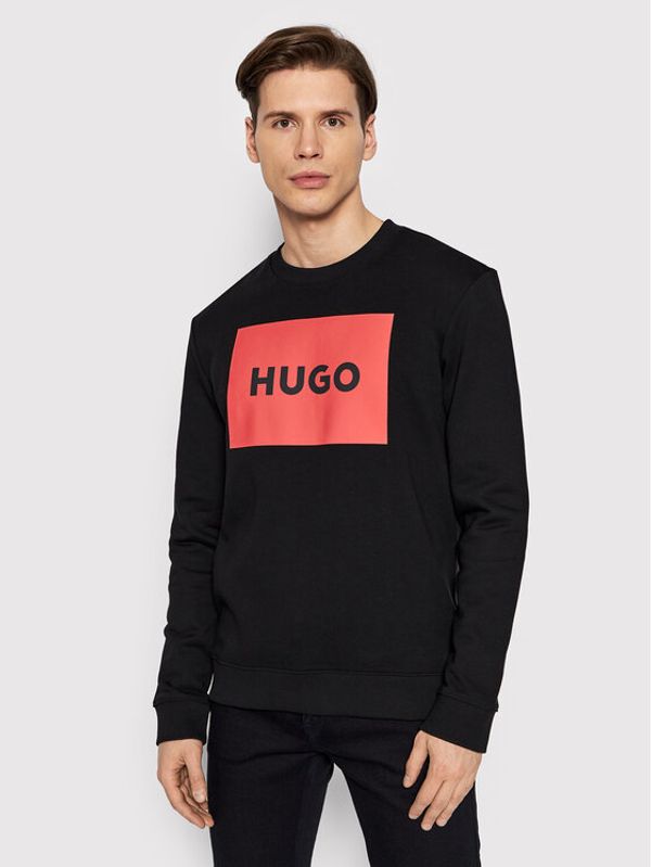 Hugo Hugo Суитшърт Duragol222 50467944 Черен Regular Fit
