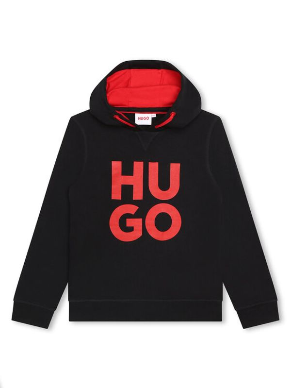 Hugo Hugo Суитшърт G25116 D Черен Regular Fit