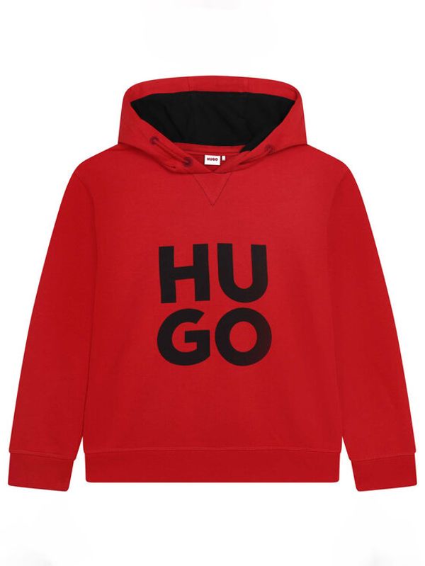 Hugo Hugo Суитшърт G25116 D Червен Regular Fit