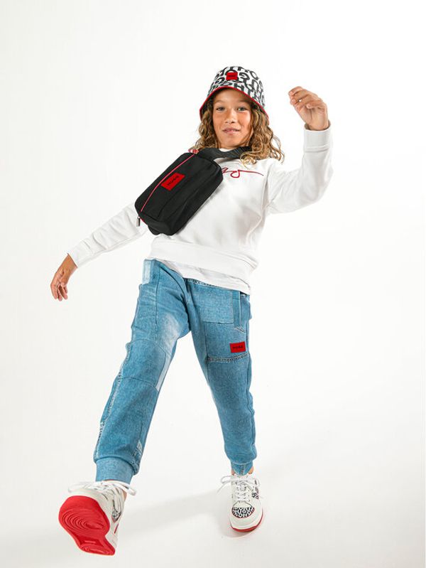 Hugo Hugo Суитшърт G25117 D Бял Regular Fit