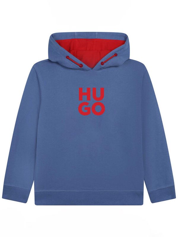 Hugo Hugo Суитшърт G25118 D Виолетов Regular Fit