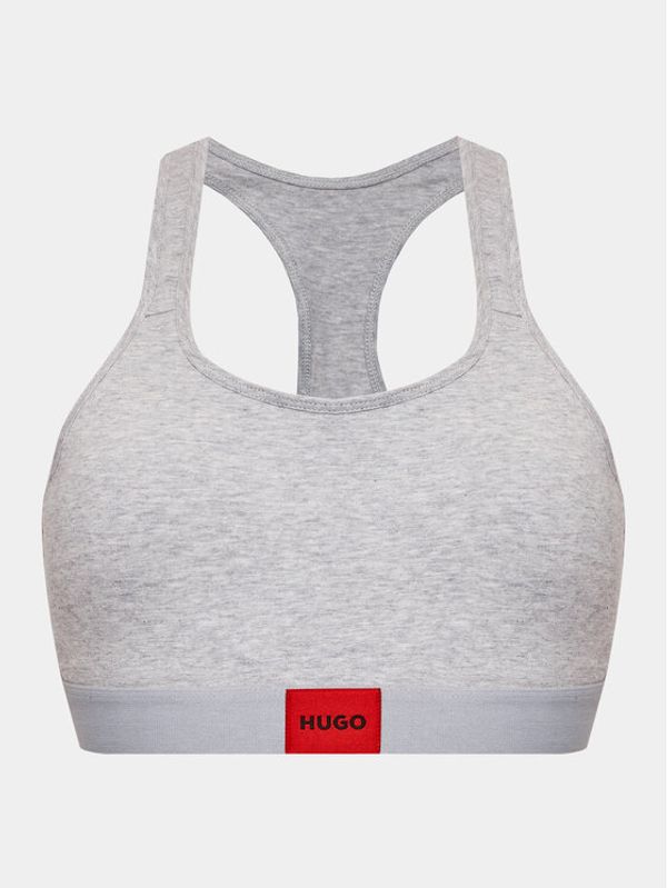 Hugo Hugo Сутиен BRALETTE PAD.RED LAB 50495869 Сив