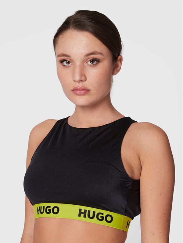 Hugo Hugo Сутиен-топ Sporty 50475864 Черен