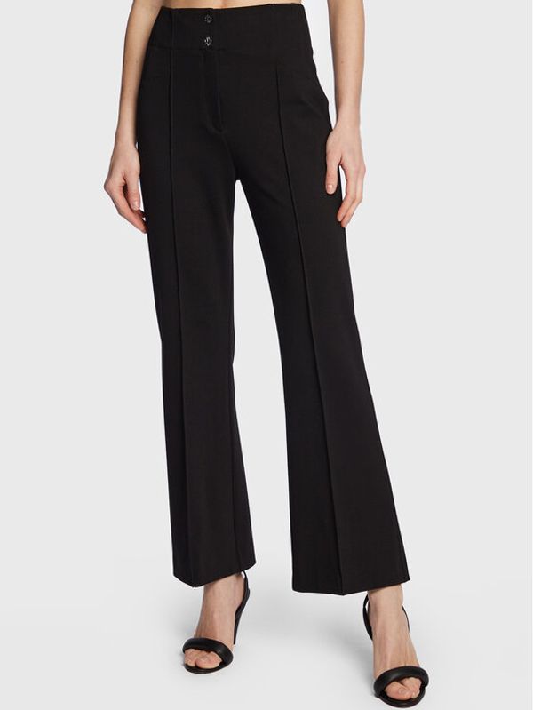 Hugo Hugo Текстилни панталони 50484628 Черен Skinny Fit