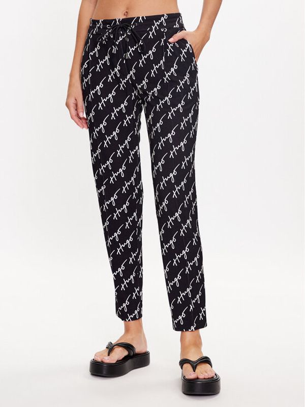 Hugo Hugo Текстилни панталони 50489238 Цветен Regular Fit