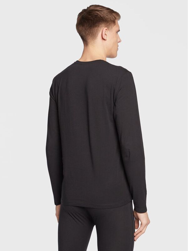 Hugo Hugo Тениска с дълъг ръкав 50485298 Черен Regular Fit