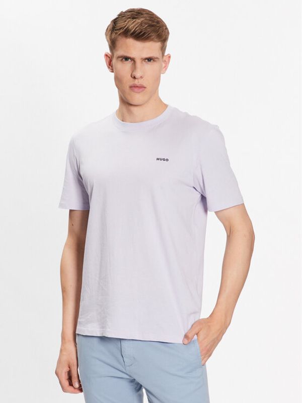 Hugo Hugo Тишърт 50466158 Виолетов Regular Fit