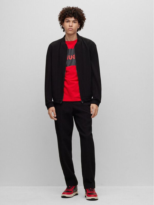 Hugo Hugo Тишърт 50467952 Розов Regular Fit