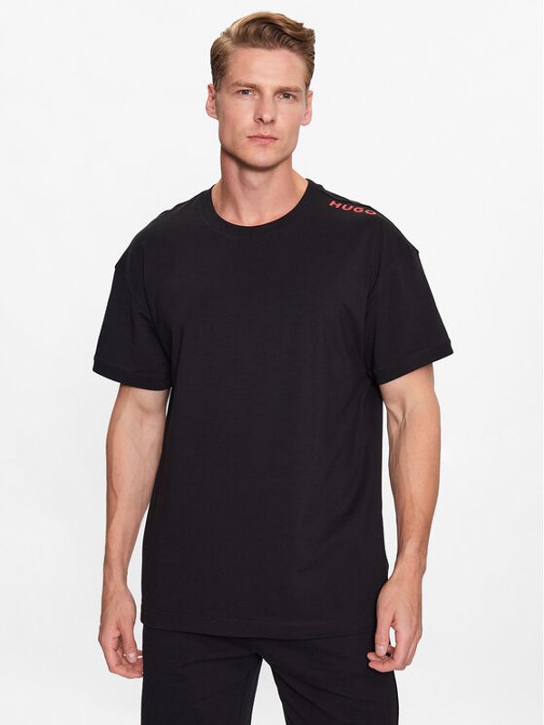 Hugo Hugo Тишърт 50478931 Черен Relaxed Fit